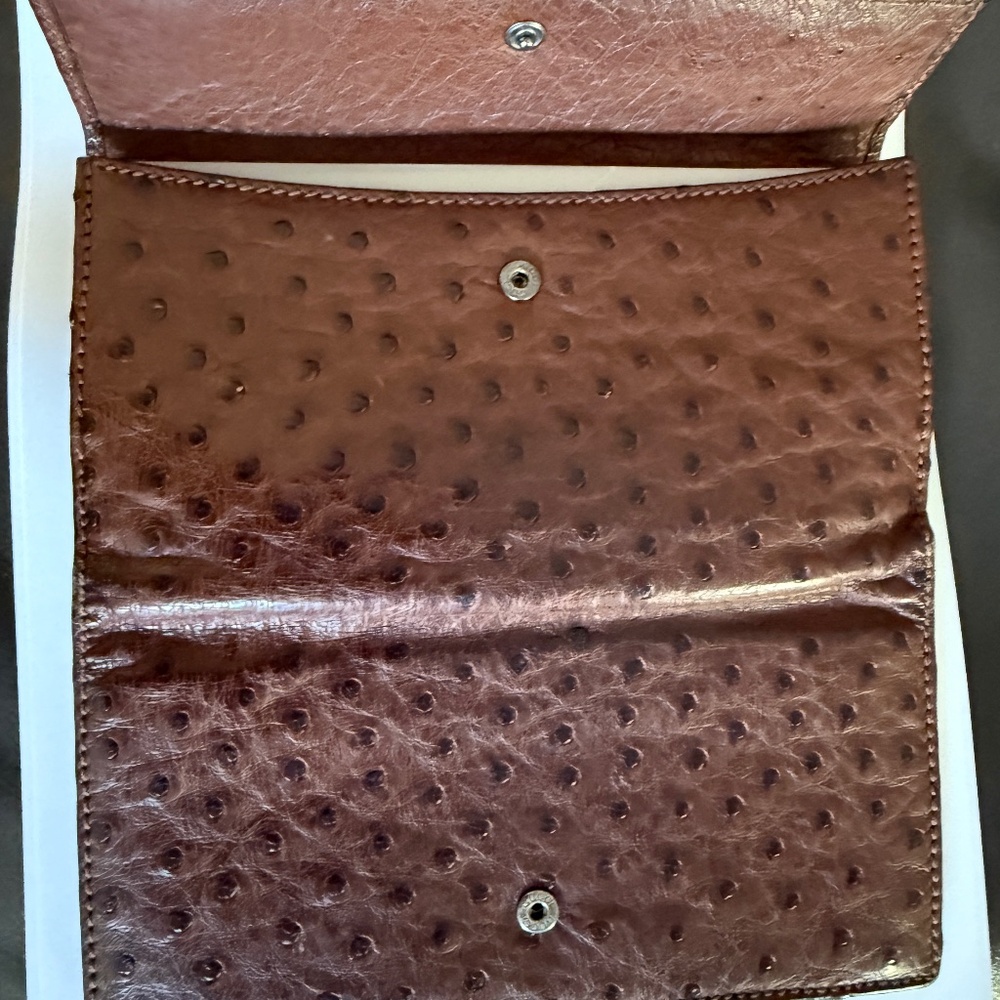 Gucci Ostrich wallet